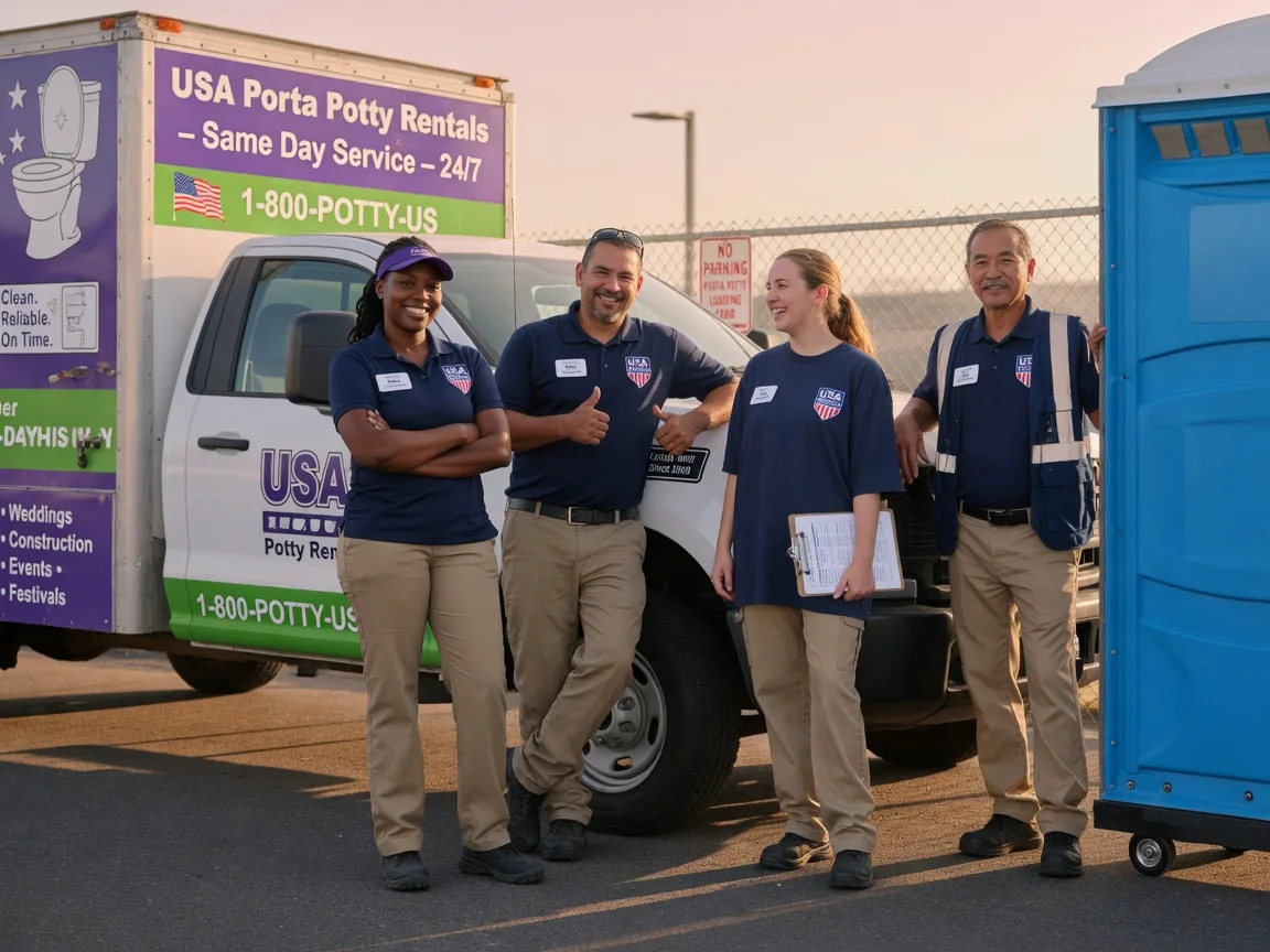 Porta Potty Rental company in Palmyra, IN